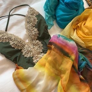 Bathing Suits & coverup set